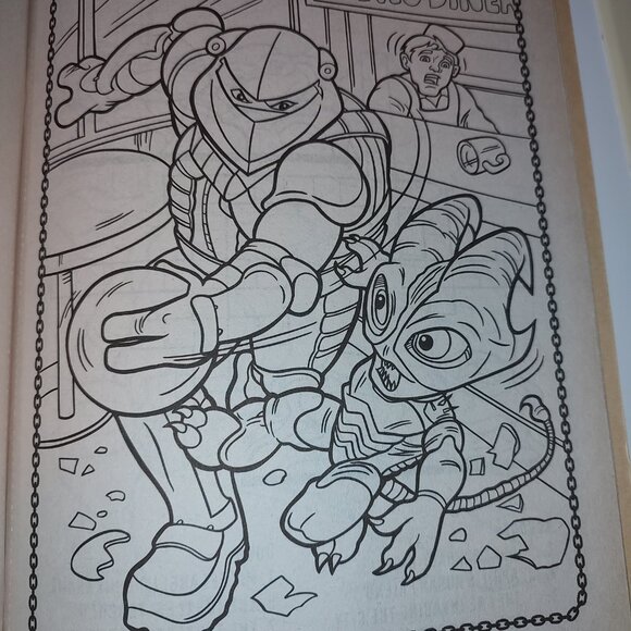 TMNT Tattos The Nightwatcher Activity Book and ZAK Design TMNT 10 oz Cup AS IS - Picture 8 of 13